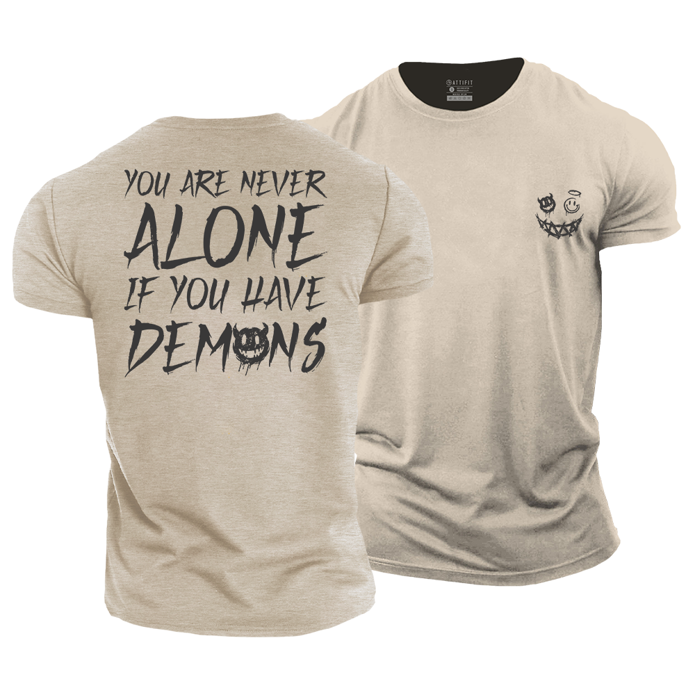 Never Alone Cotton T-Shirt