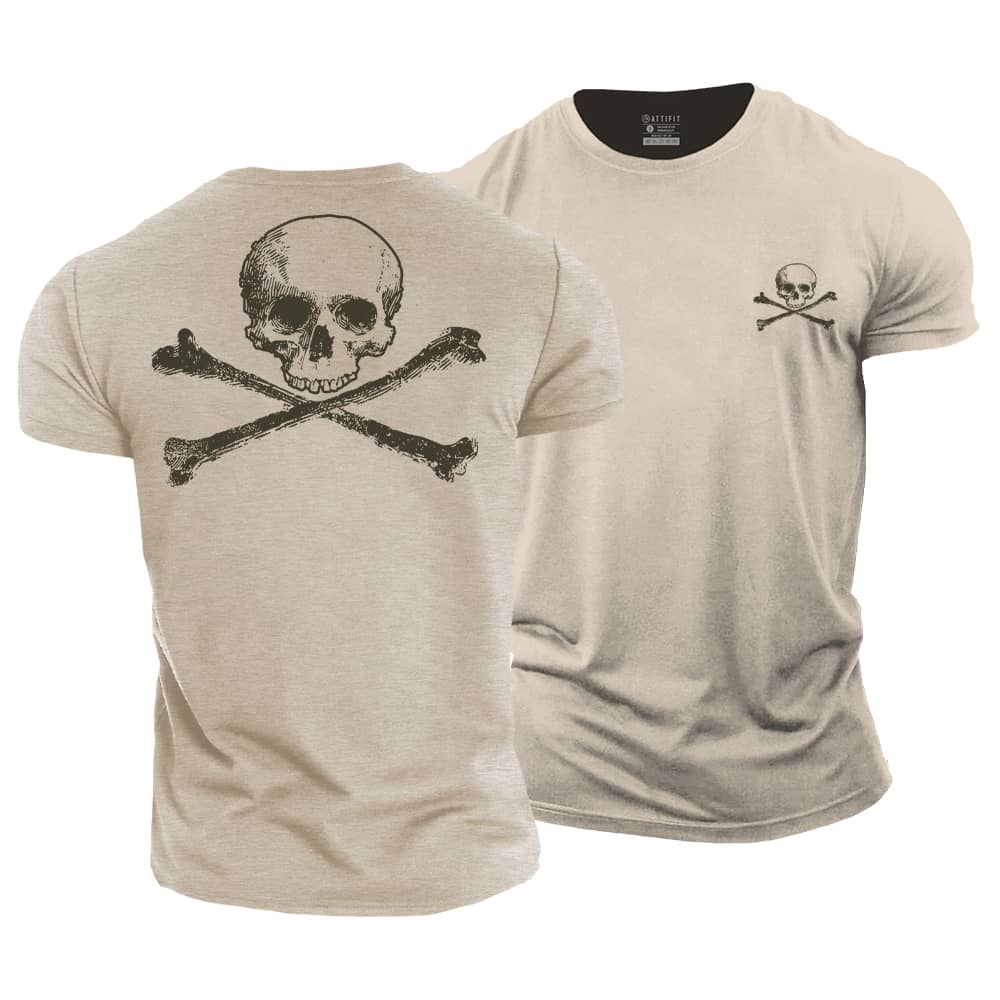 Skull Bones Cotton T-Shirt