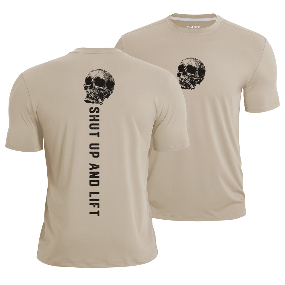 Skull Lifting Power Quick-Dry T-Shirt