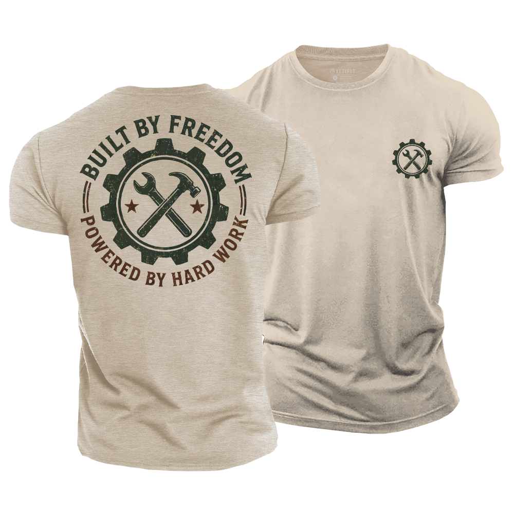 Built on Freedom Cotton T-Shirt