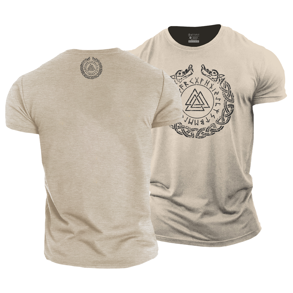 Viking Warrior Bracelet Cotton T-Shirt