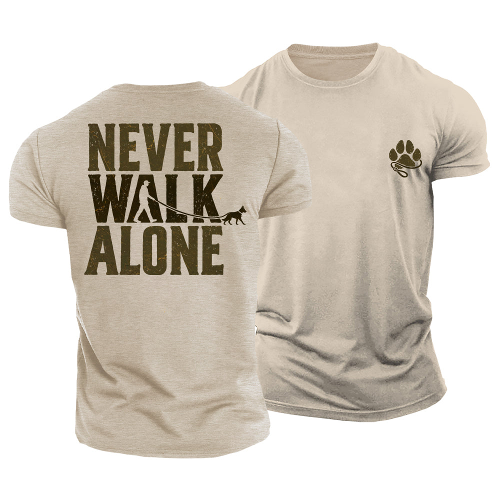 Never Walk Alone Cotton T-Shirt