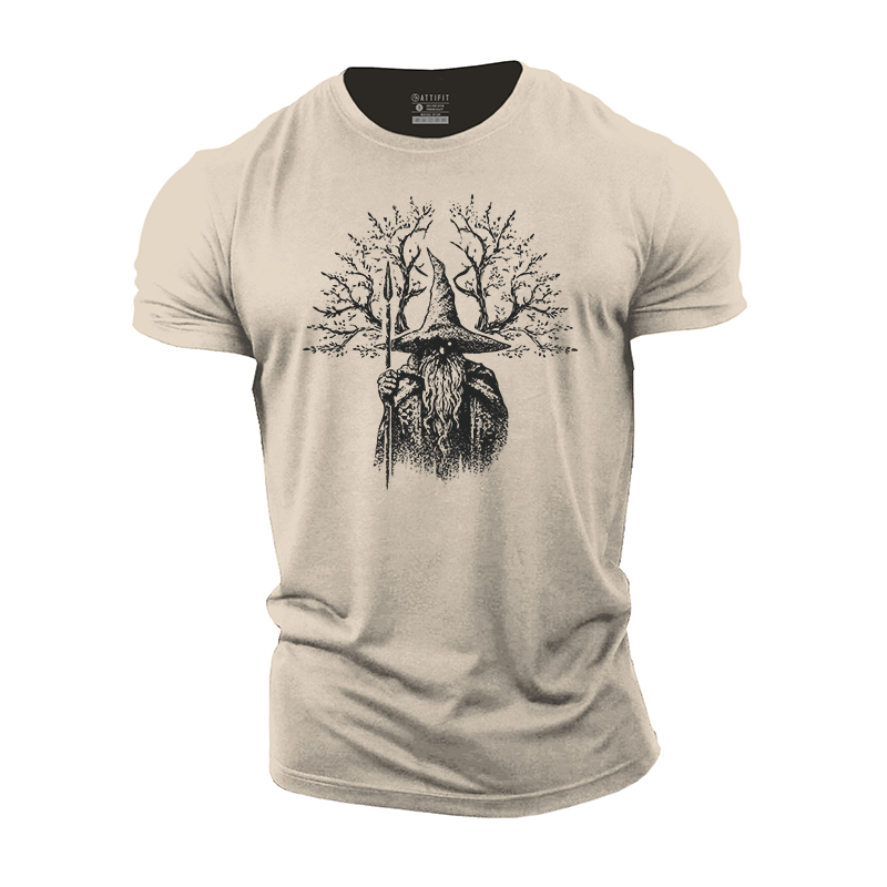 Norse God Odin Cotton T-Shirt