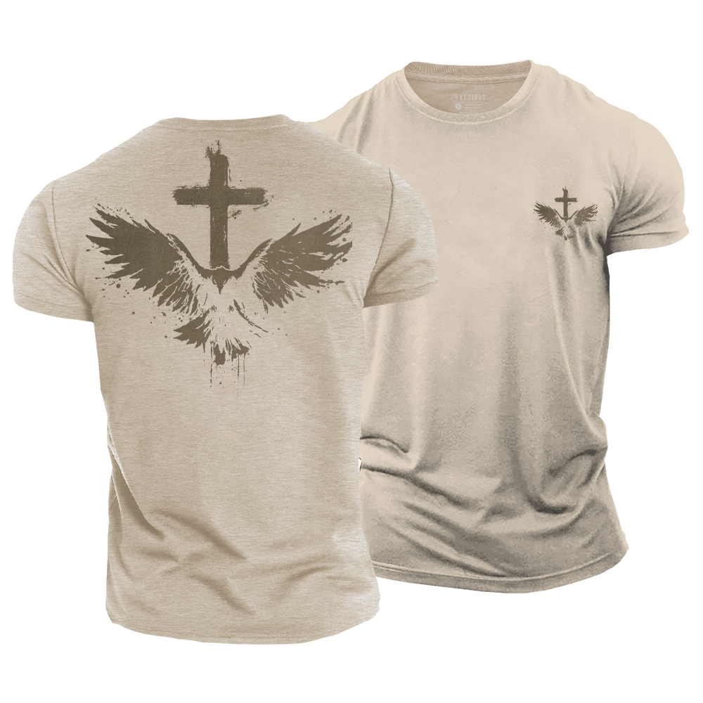 The Jesus Eagle Cotton T-Shirt