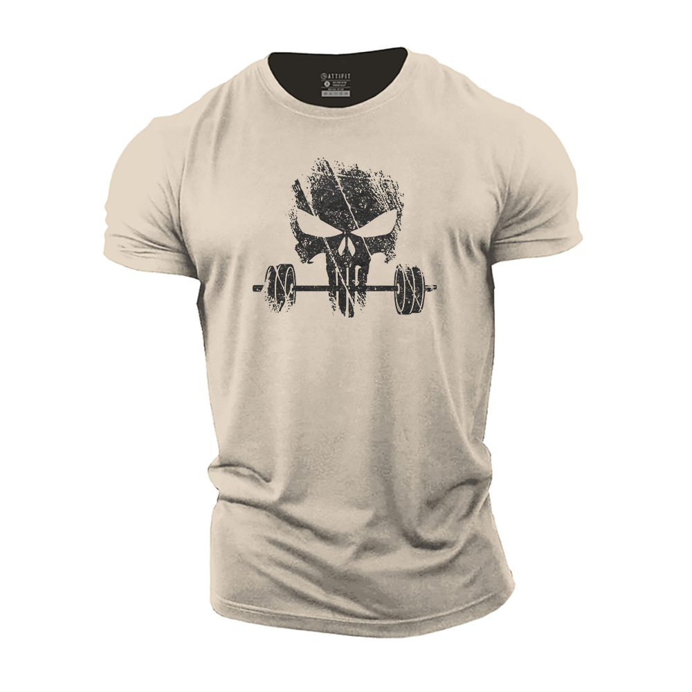 Iron Skull Cotton T-Shirt