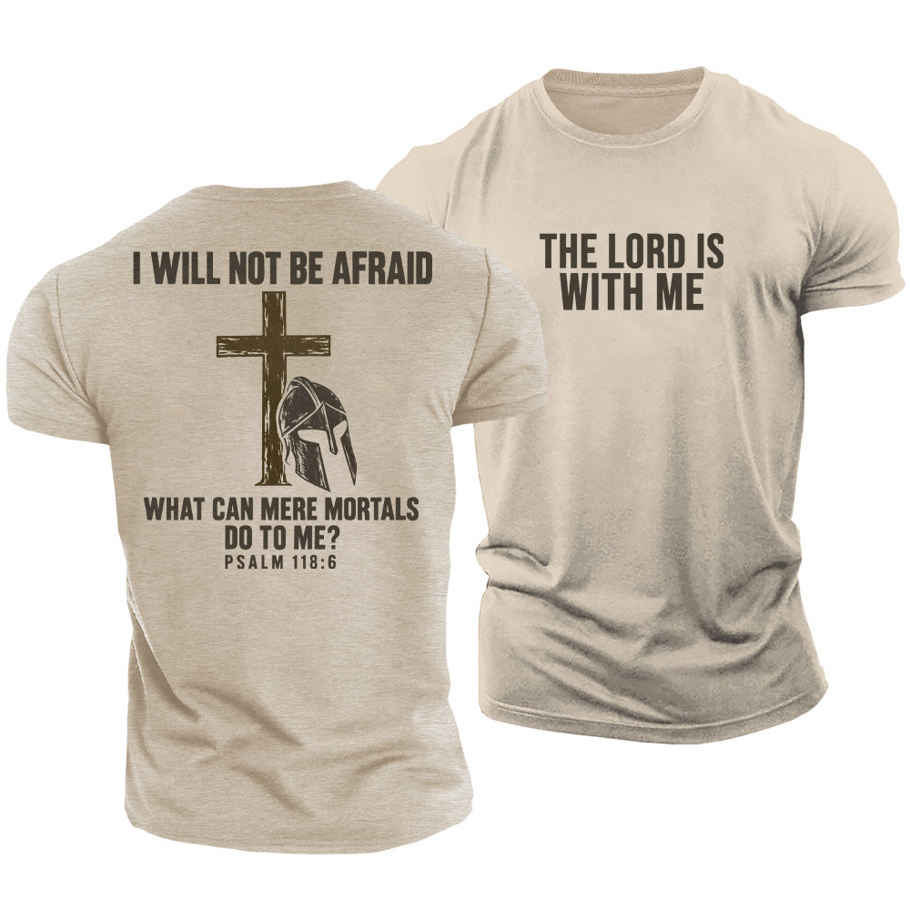 The Lord Is with Me Cotton T-Shirt