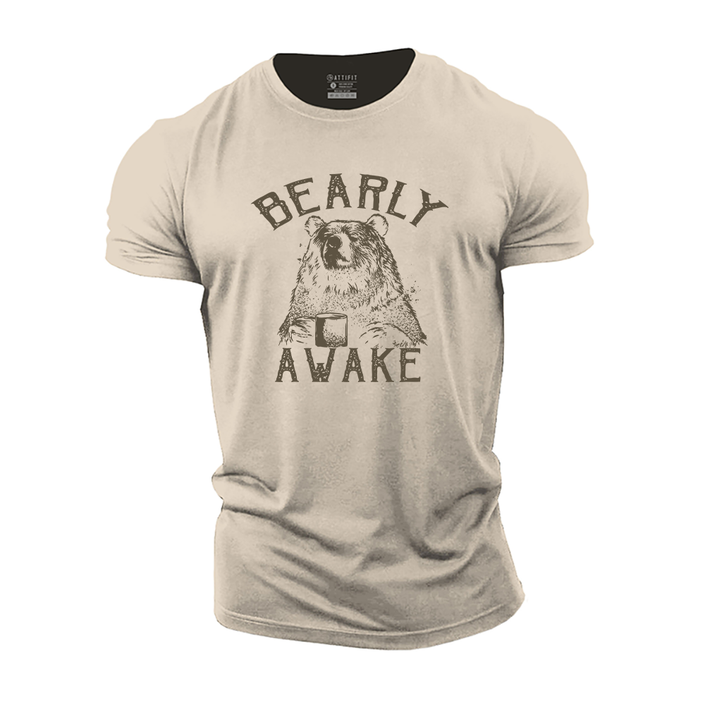Bearly Awake Cotton T-Shirt