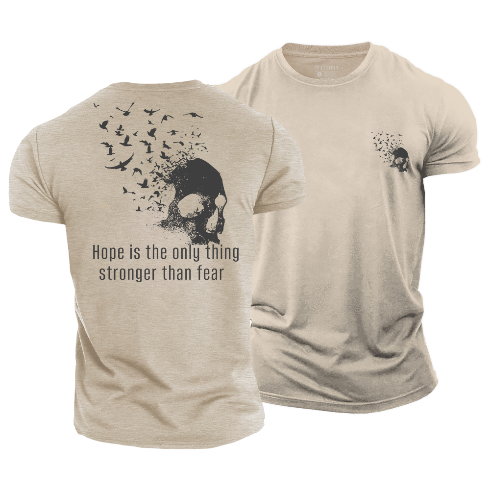 Hope Over Fear Cotton T-Shirt