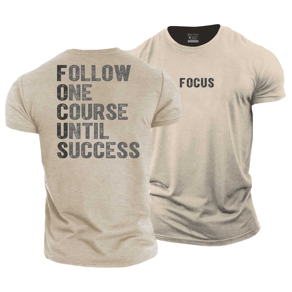Focus Cotton T-Shirt