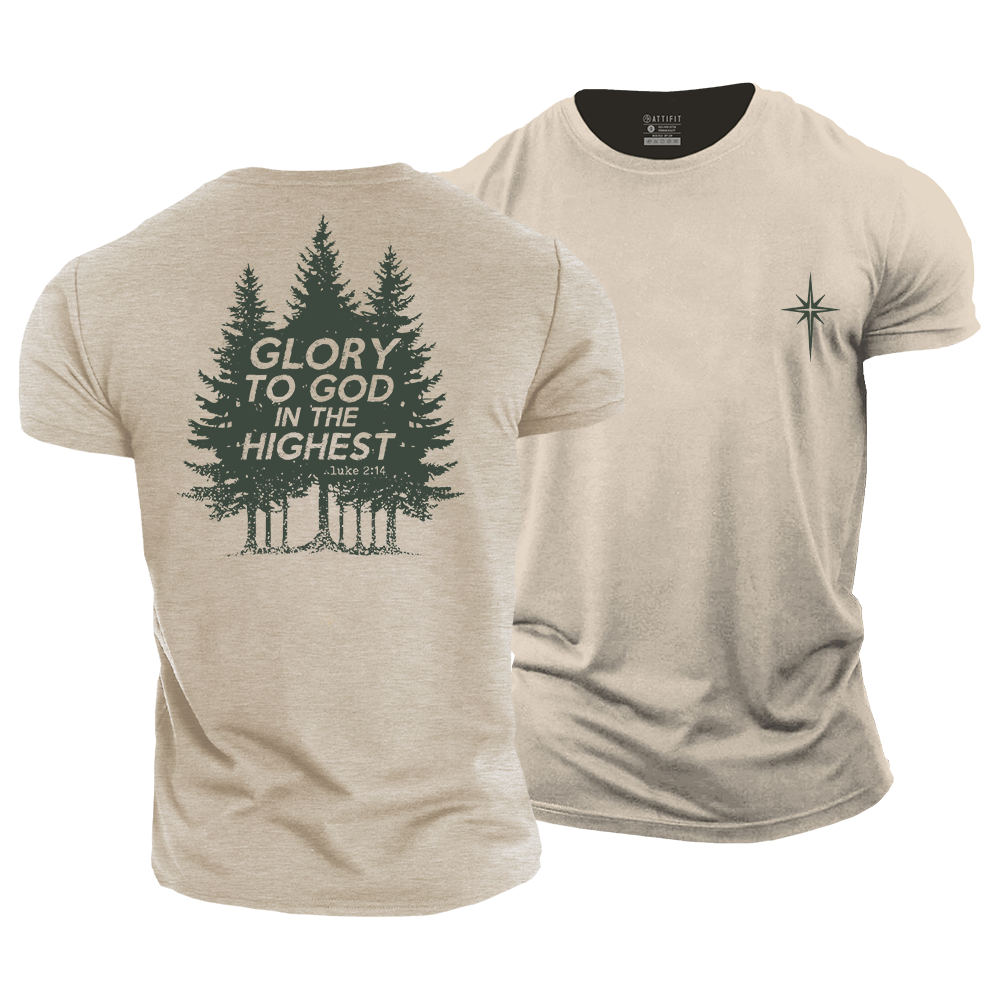 Glory to God Cotton T-Shirt