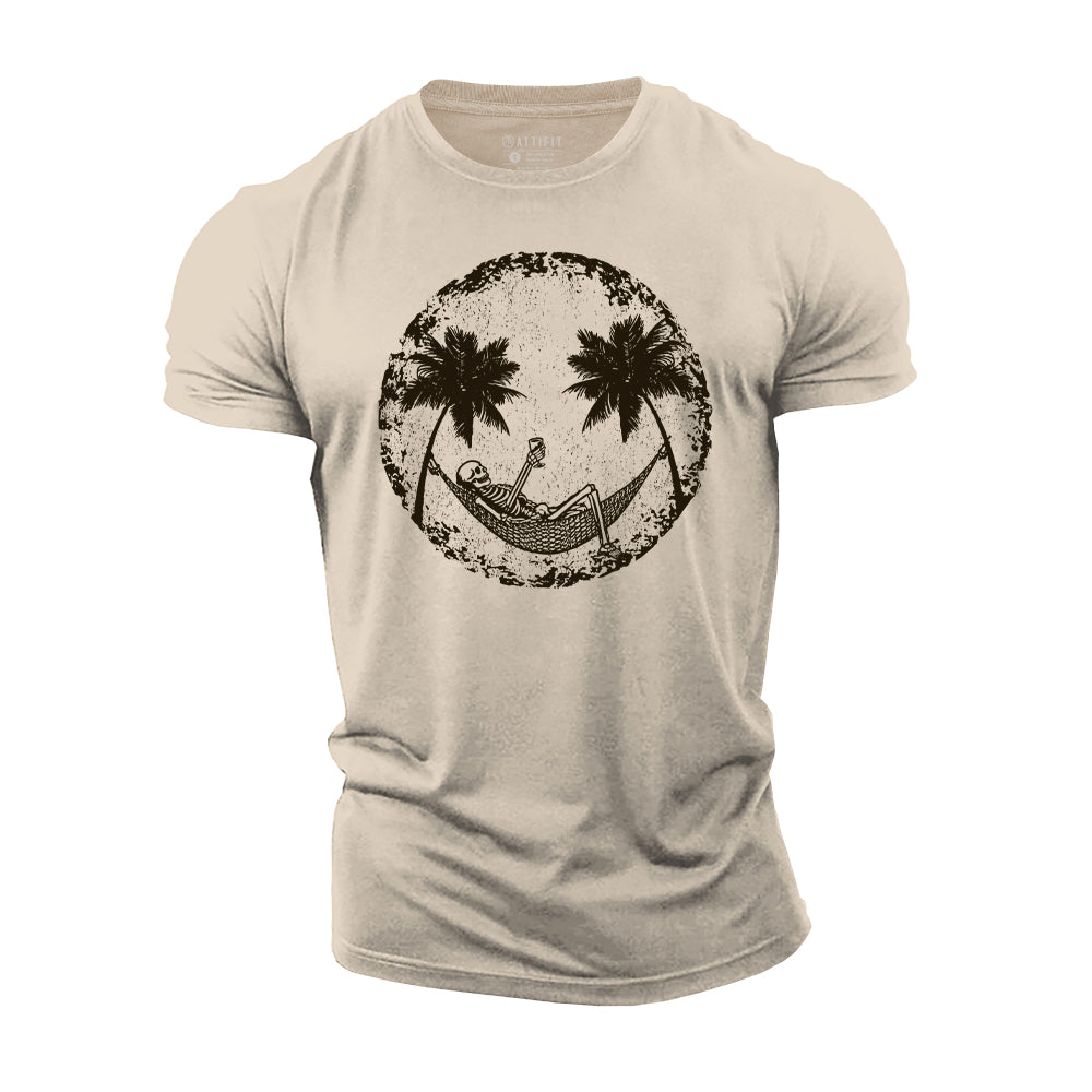 Dead on Vacation Cotton T-Shirt