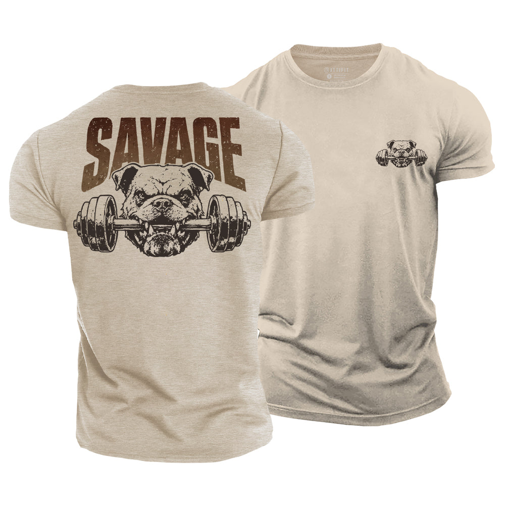 Heavy Iron Savage Cotton T-Shirt