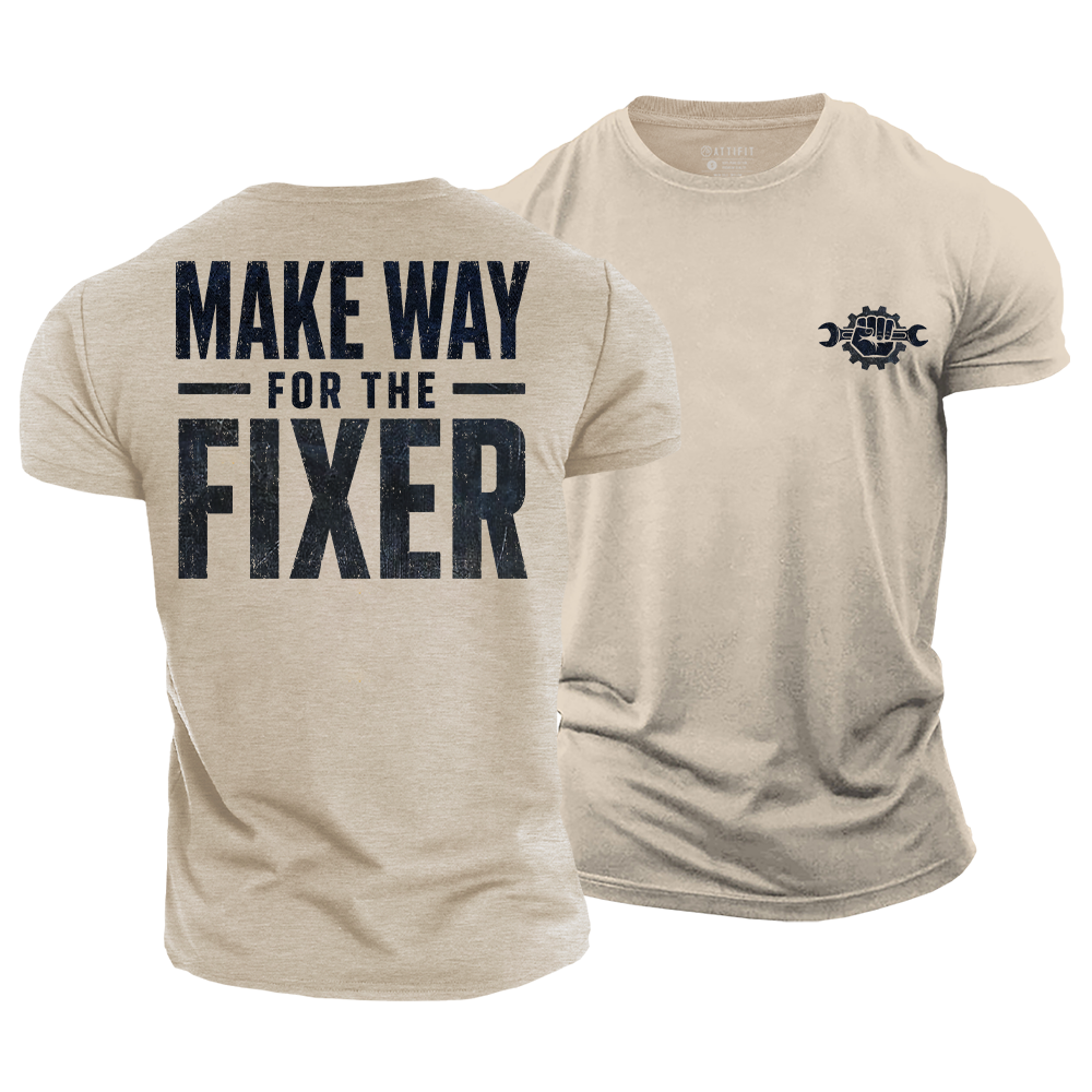 Make Way Fixer Cotton T-Shirt