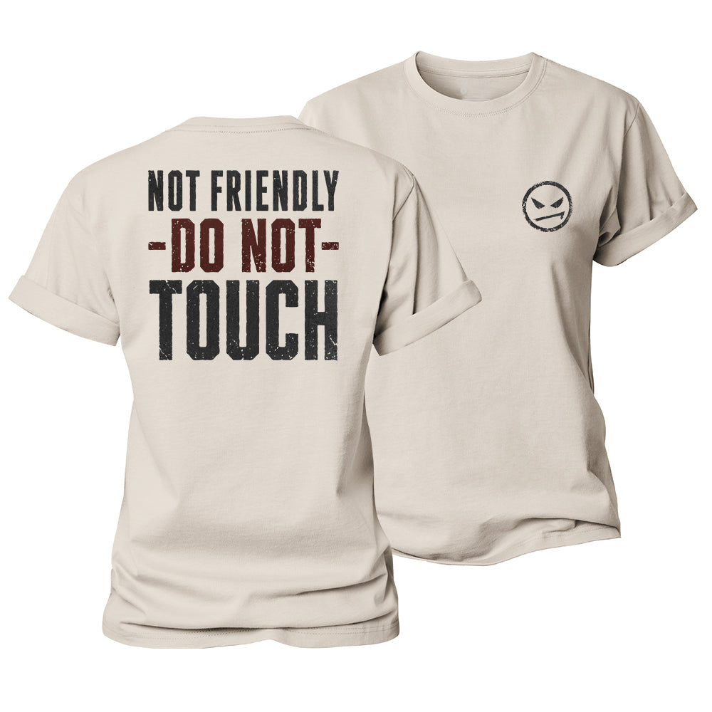 Do Not Touch Women's Cotton T-Shirt