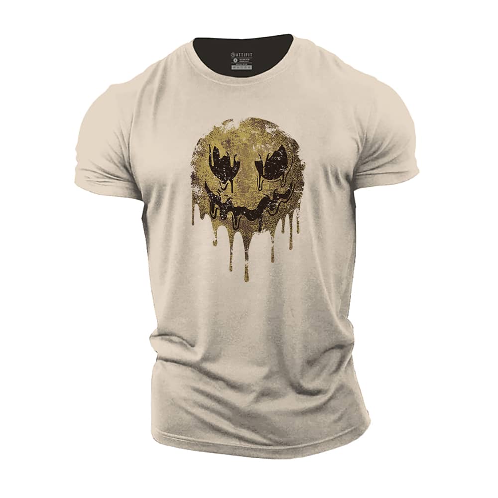 Vintage Smiley Cotton T-Shirt