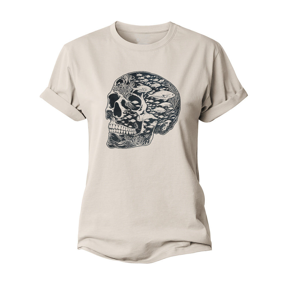 Skull of the Sea Women's Cotton T-Shirt