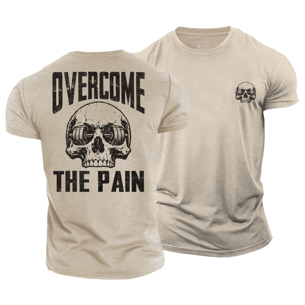 Overcome the Pain Cotton T-Shirt