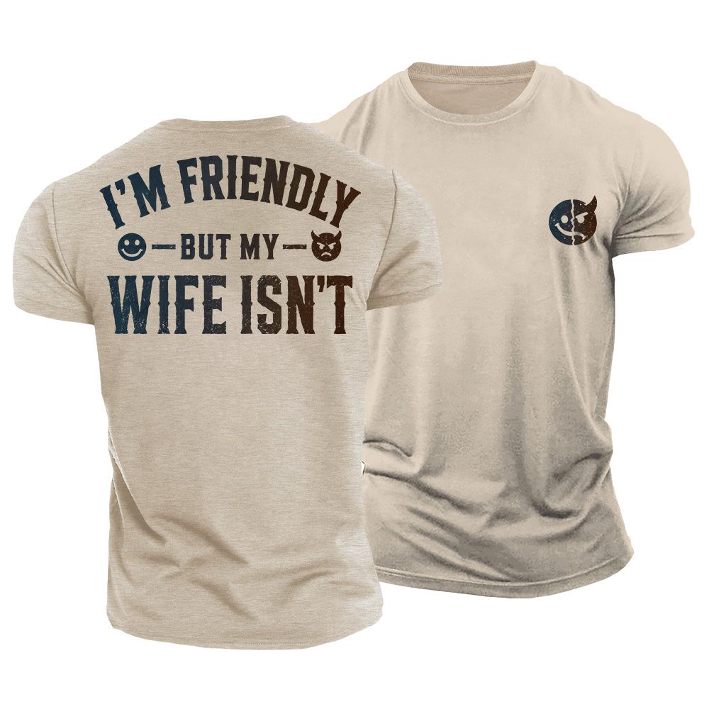 Approach with Caution Cotton T-Shirt