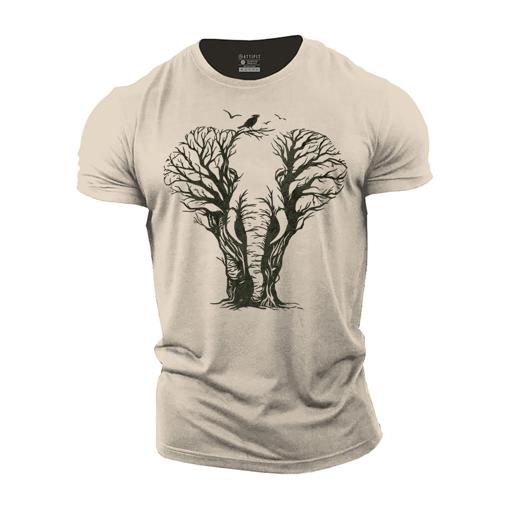 Nature's Embrace Cotton T-Shirt