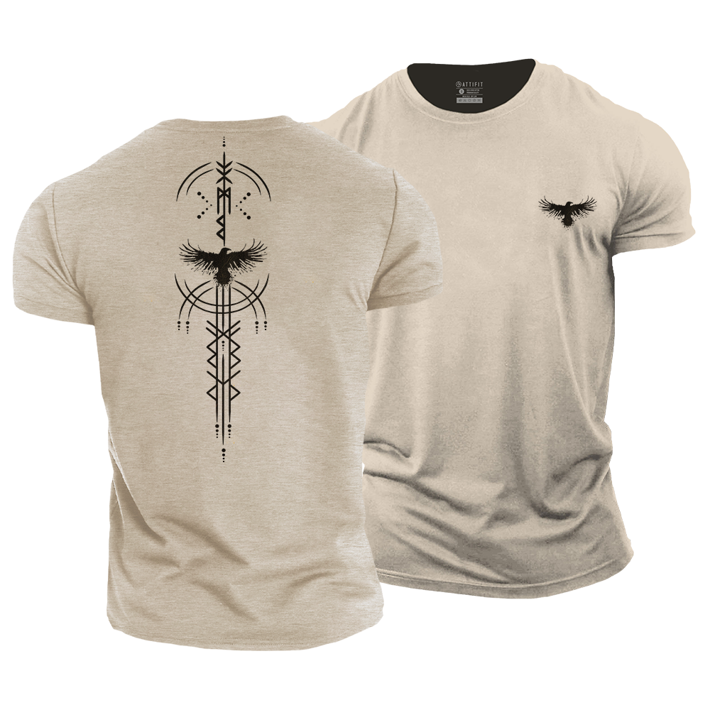 Viking Runes Cotton T-Shirt