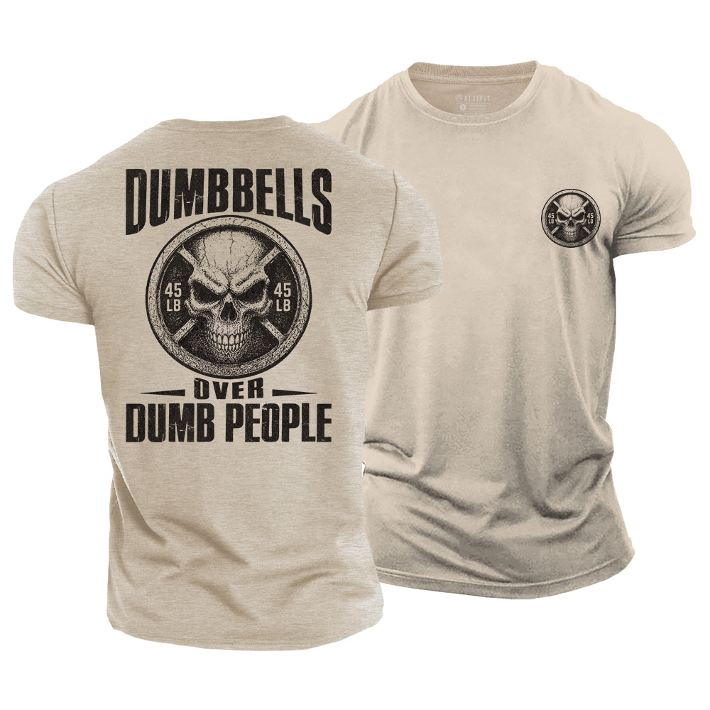 Iron over Idiots Cotton T-Shirt