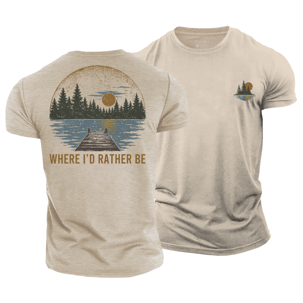 My Quiet Place Cotton T-Shirt