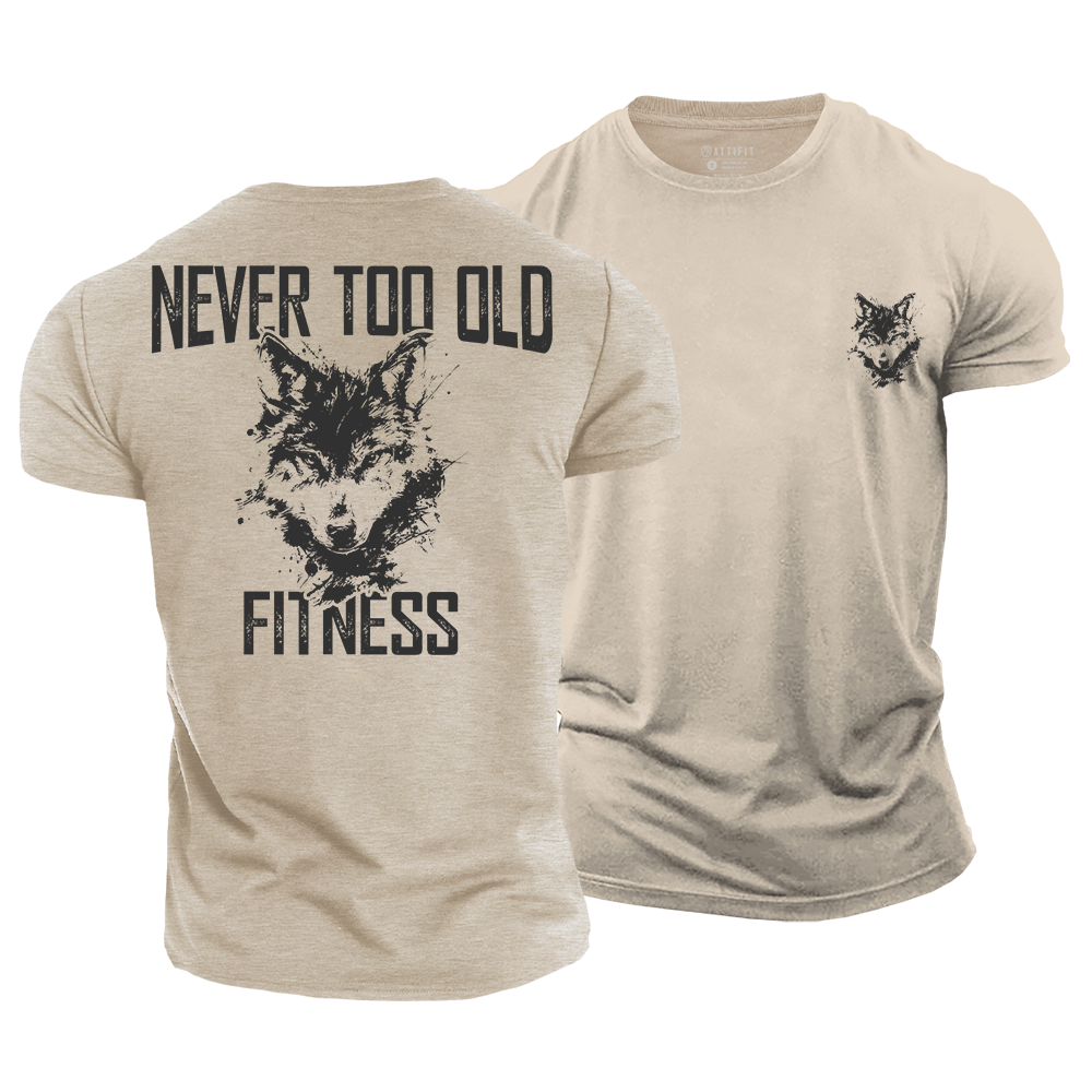 Never Too Old Cotton T-Shirt