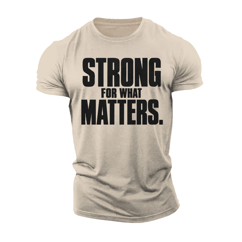 Strength for Life Cotton T-Shirt