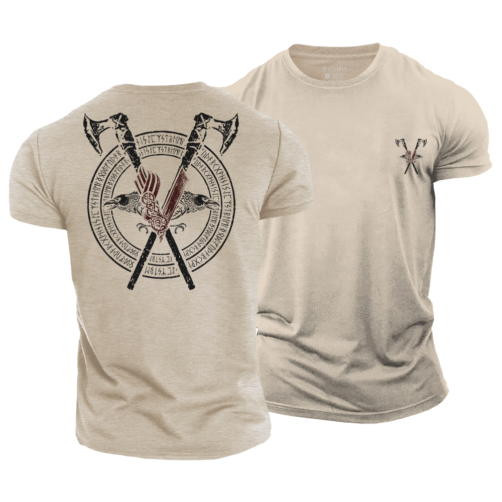 Valknut Warriors Cotton T-Shirt