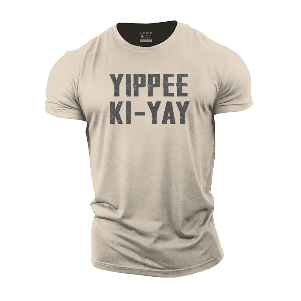 Yippee Ki-Yay Cotton T-Shirt