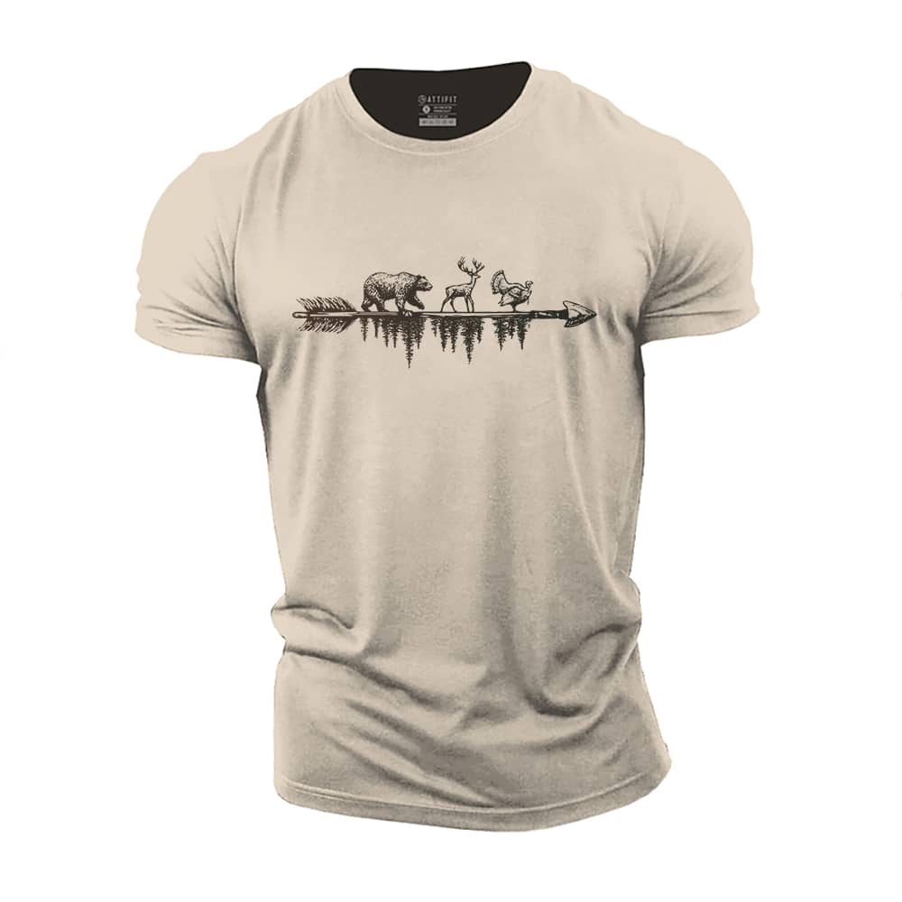 Wildlife On The Arrow Cotton T-Shirt
