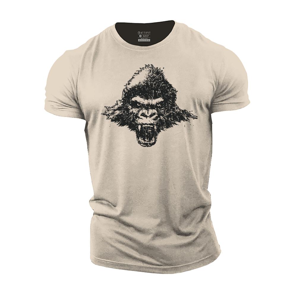 Chimpanzees Cotton T-Shirt