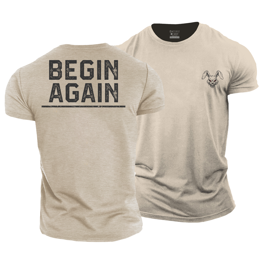 Begin Again Cotton T-Shirt