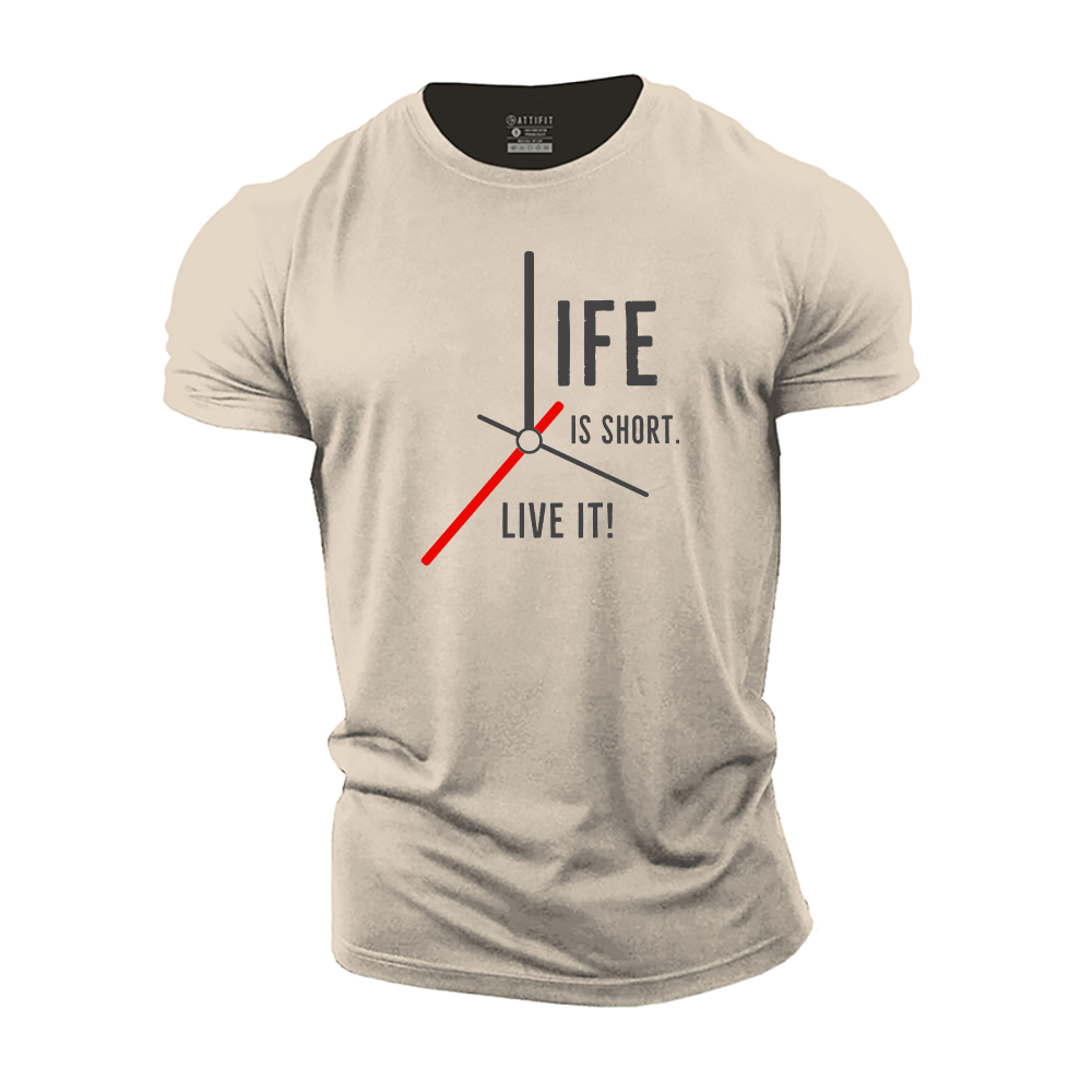 Life Is Short Cotton T-Shirt