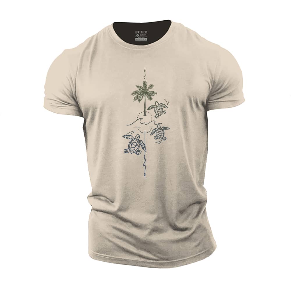 Turtle Coastal Cotton T-Shirt