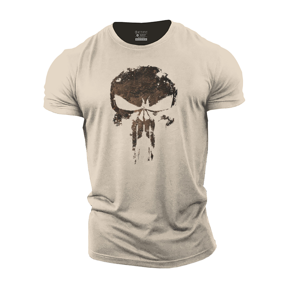 Skull Warrior Cotton T-Shirt