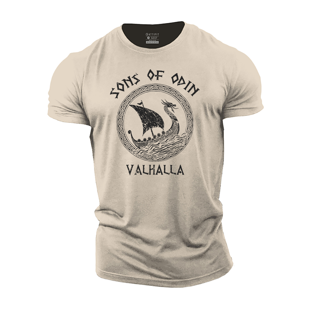 Sons of Odin Valhalla Cotton T-Shirt