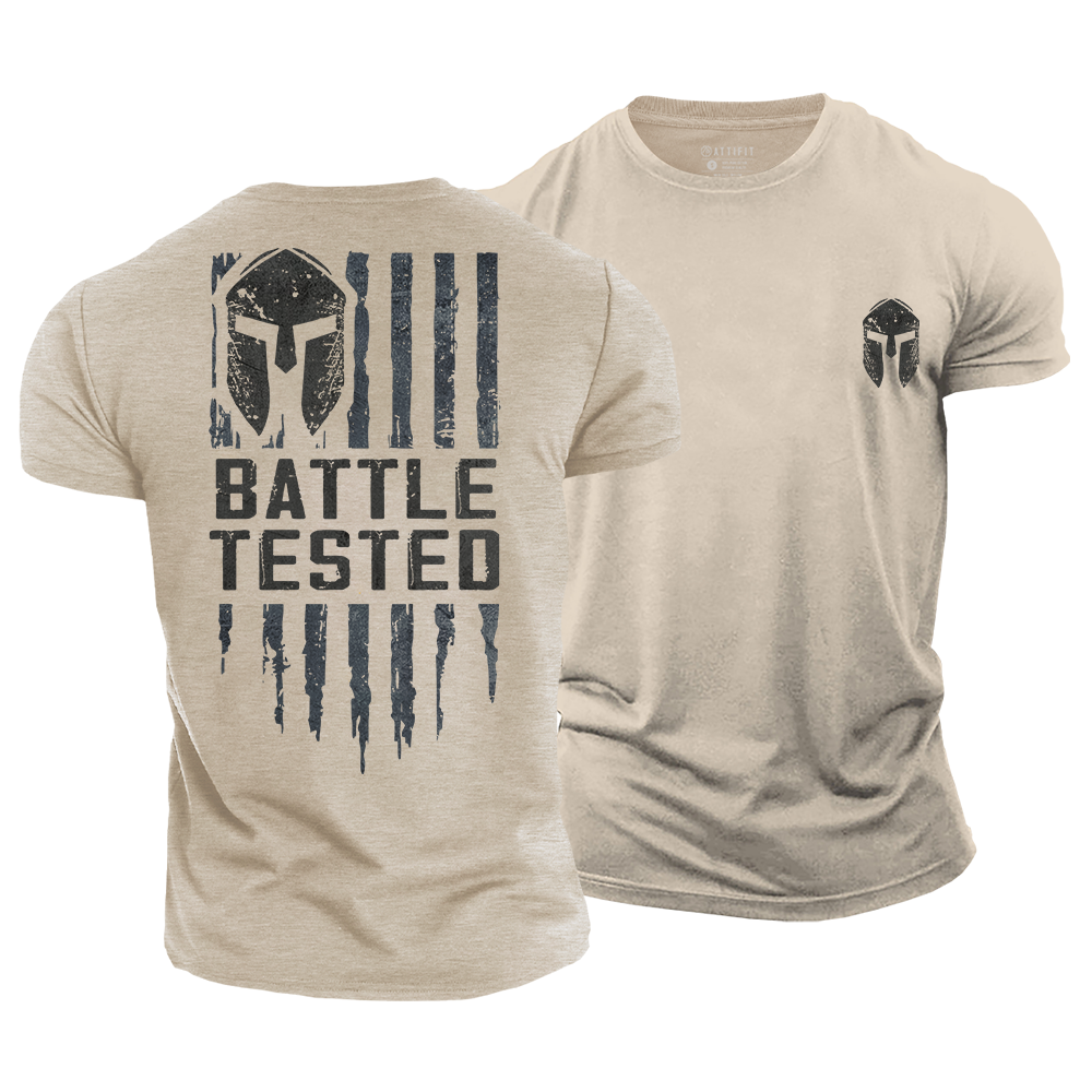 Battle-Tested Spartan Cotton T-Shirt