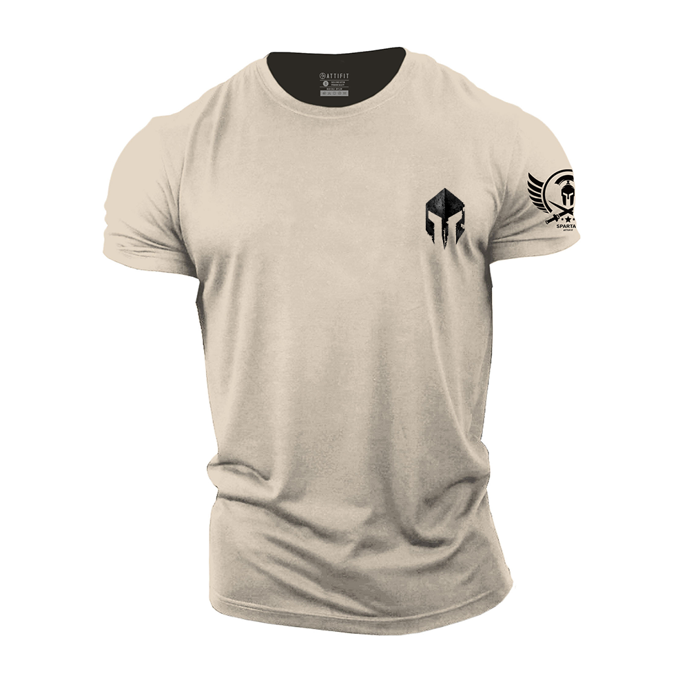 Mini Warrior Helmet Cotton T-Shirt