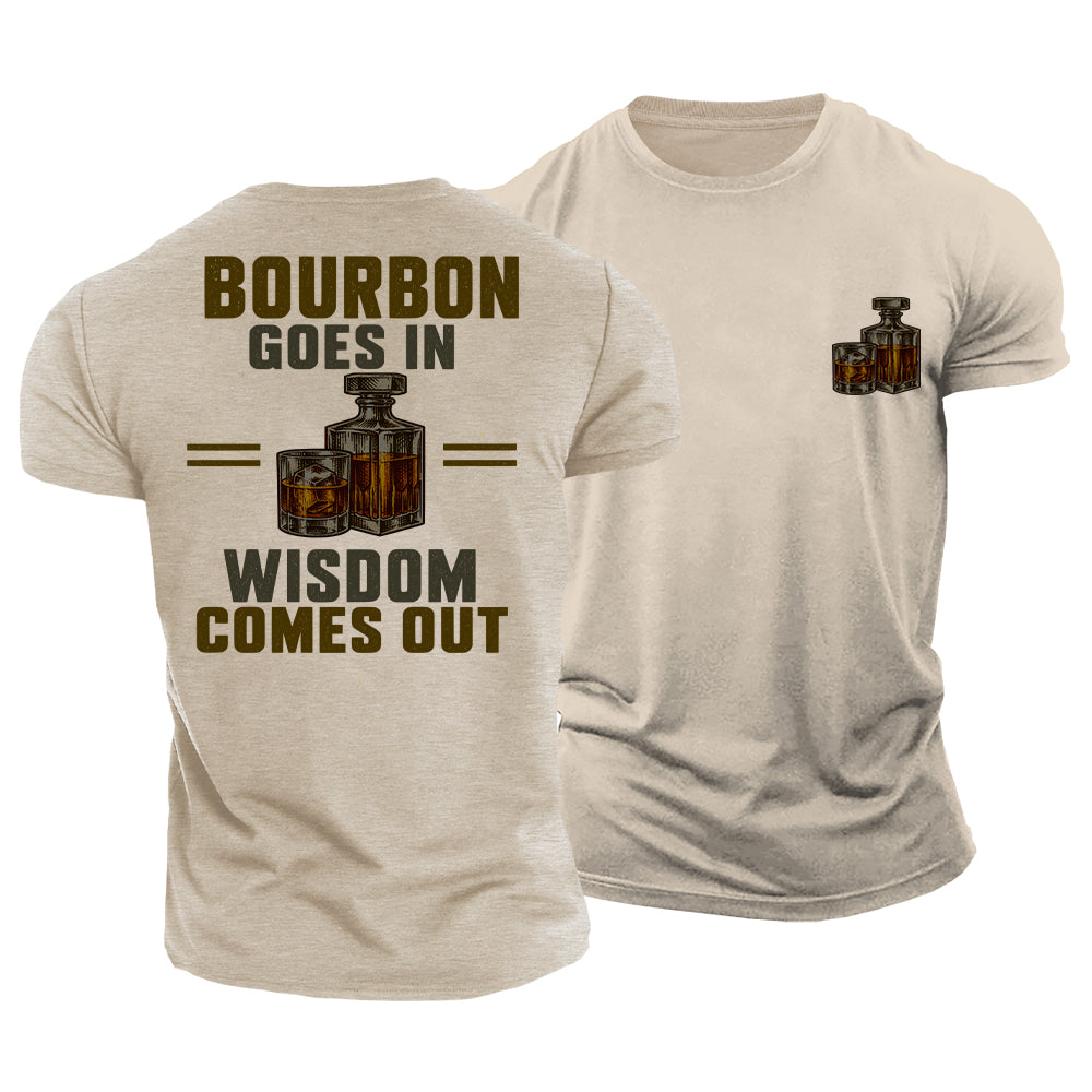 Bourbon Wisdom Cotton T-Shirt