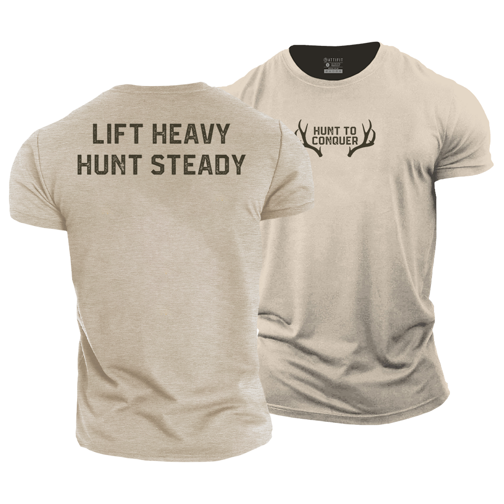 Hunt to Conquer Cotton T-Shirt