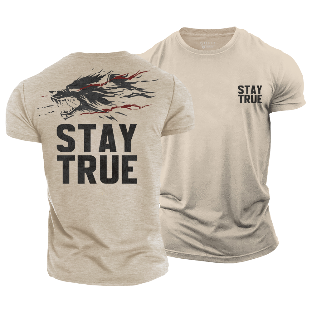 Stay True Cotton T-Shirt