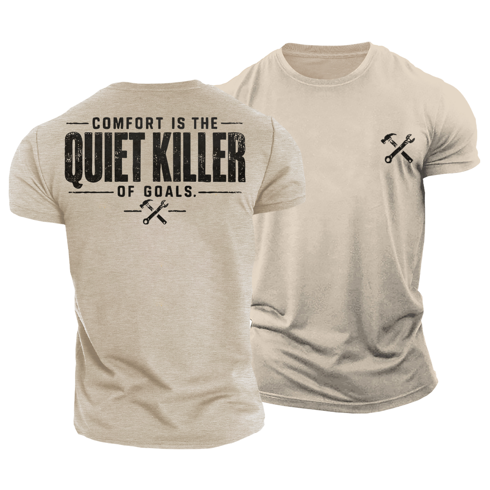 Comfort Kills Goals Cotton T-Shirt