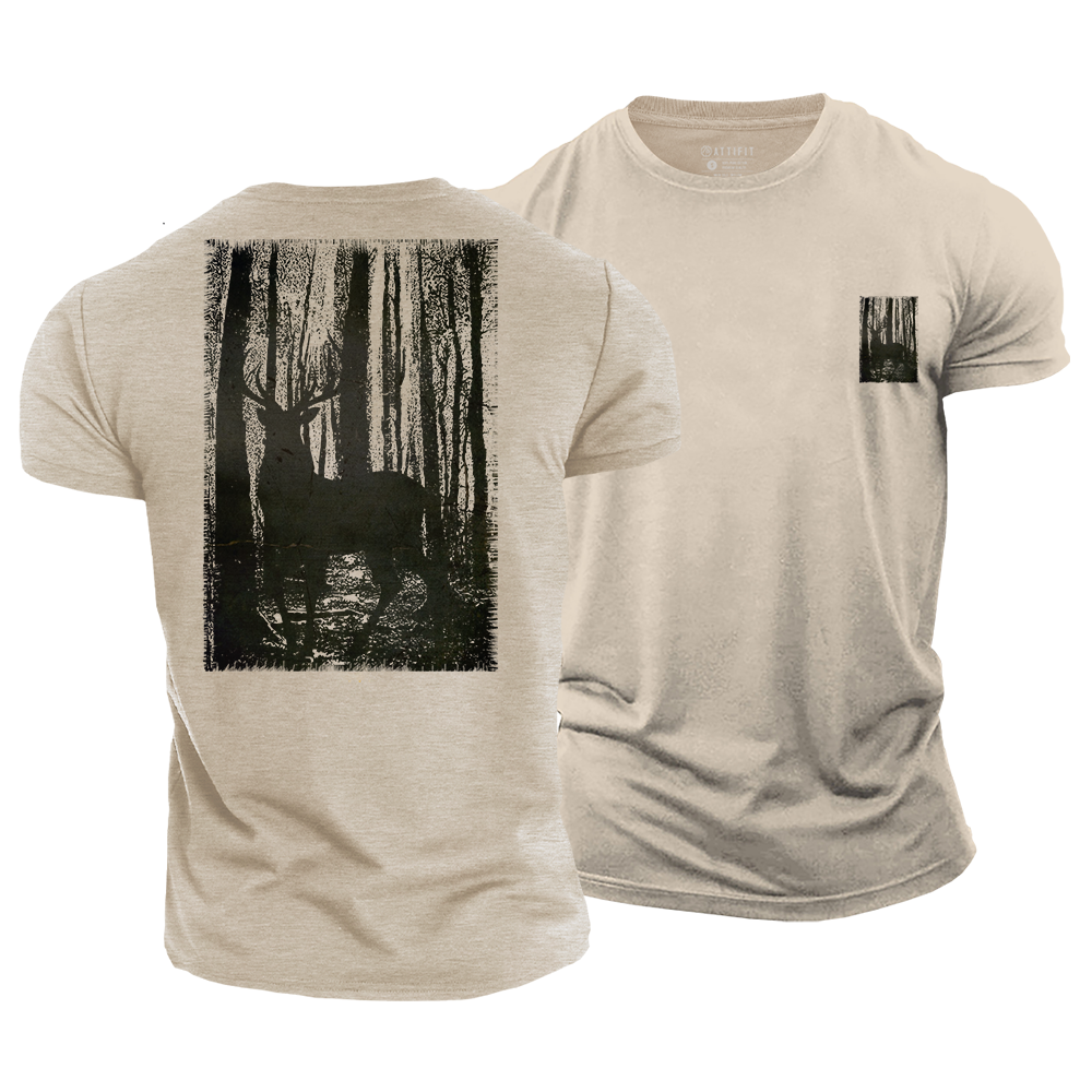 The Silent Watcher Cotton T-Shirt