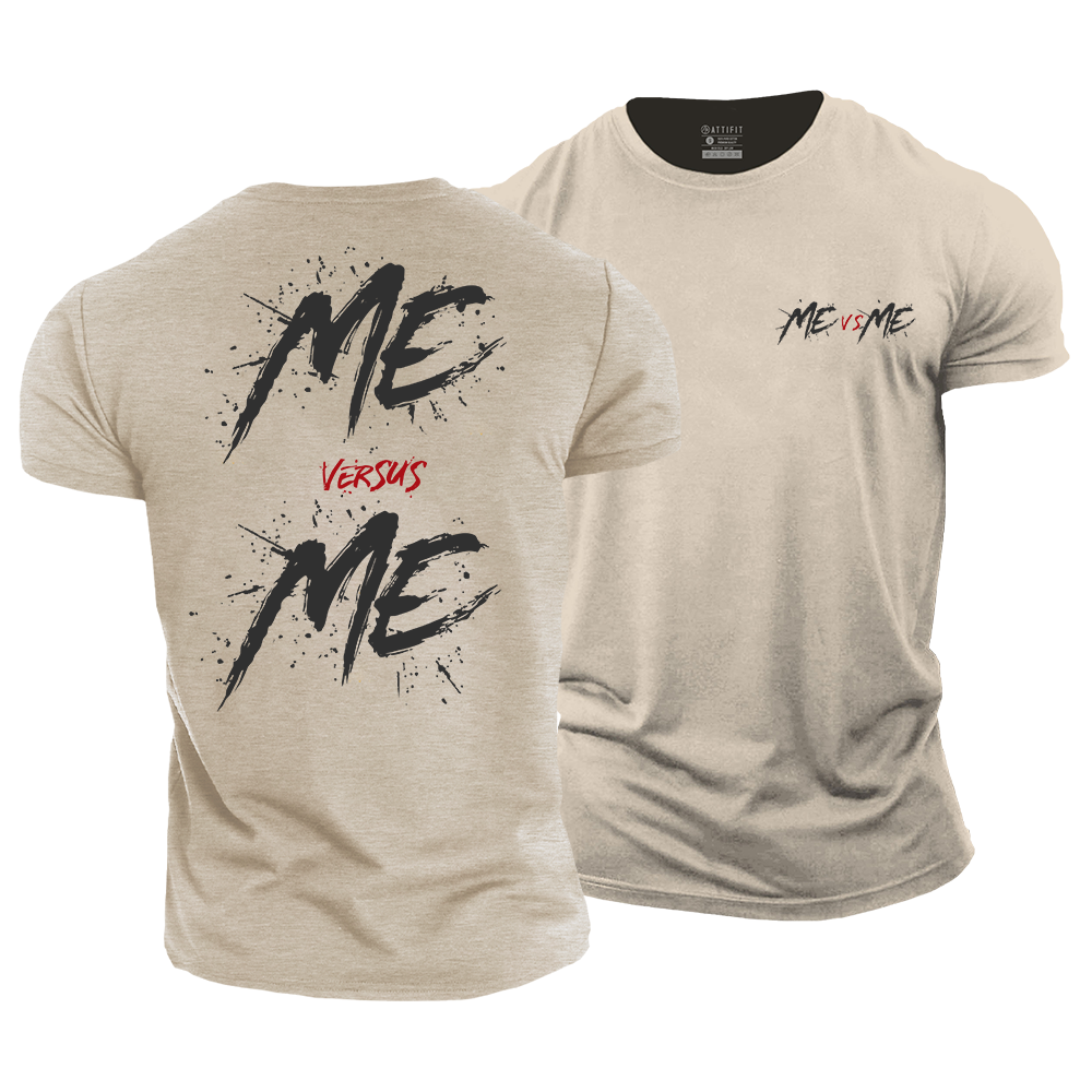 Me Vs Me Cotton T-Shirt