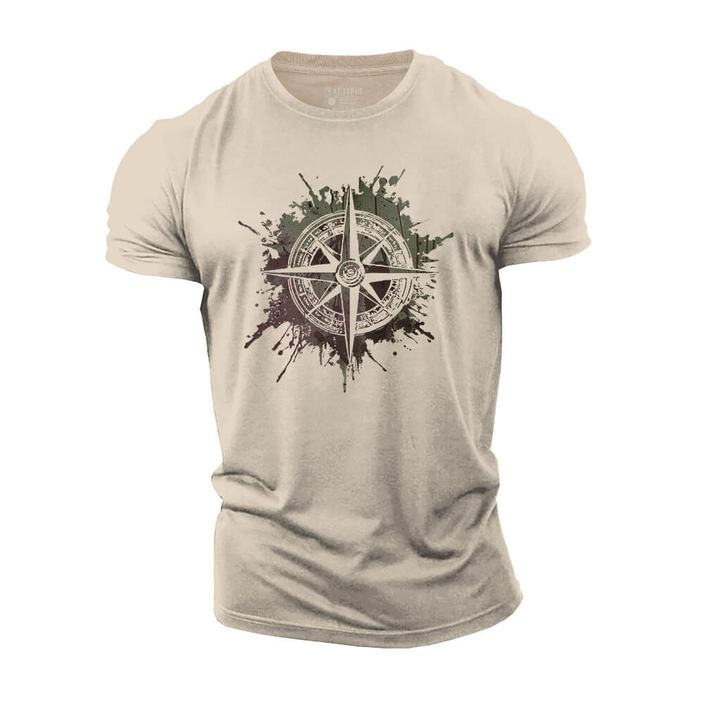 Wander Compass Cotton T-Shirt