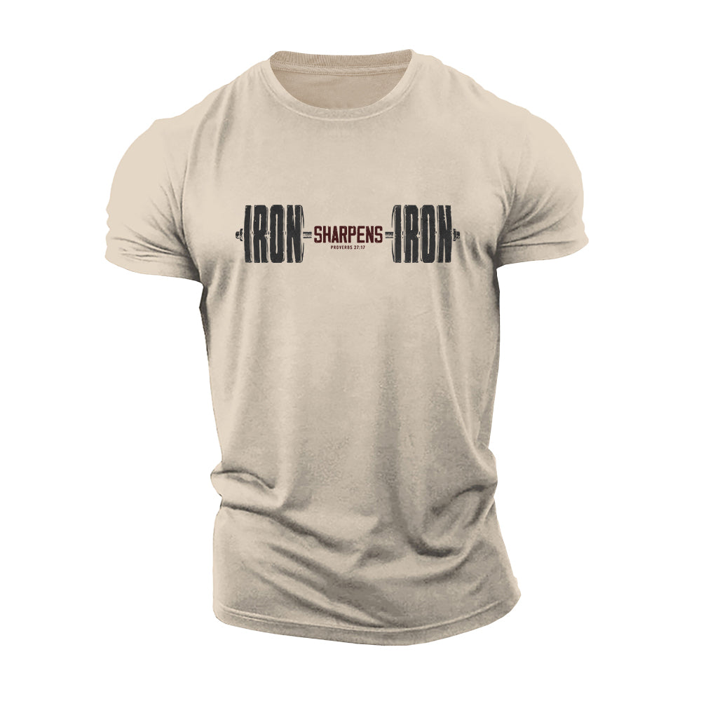 Iron Sharpens Iron Cotton T-Shirt