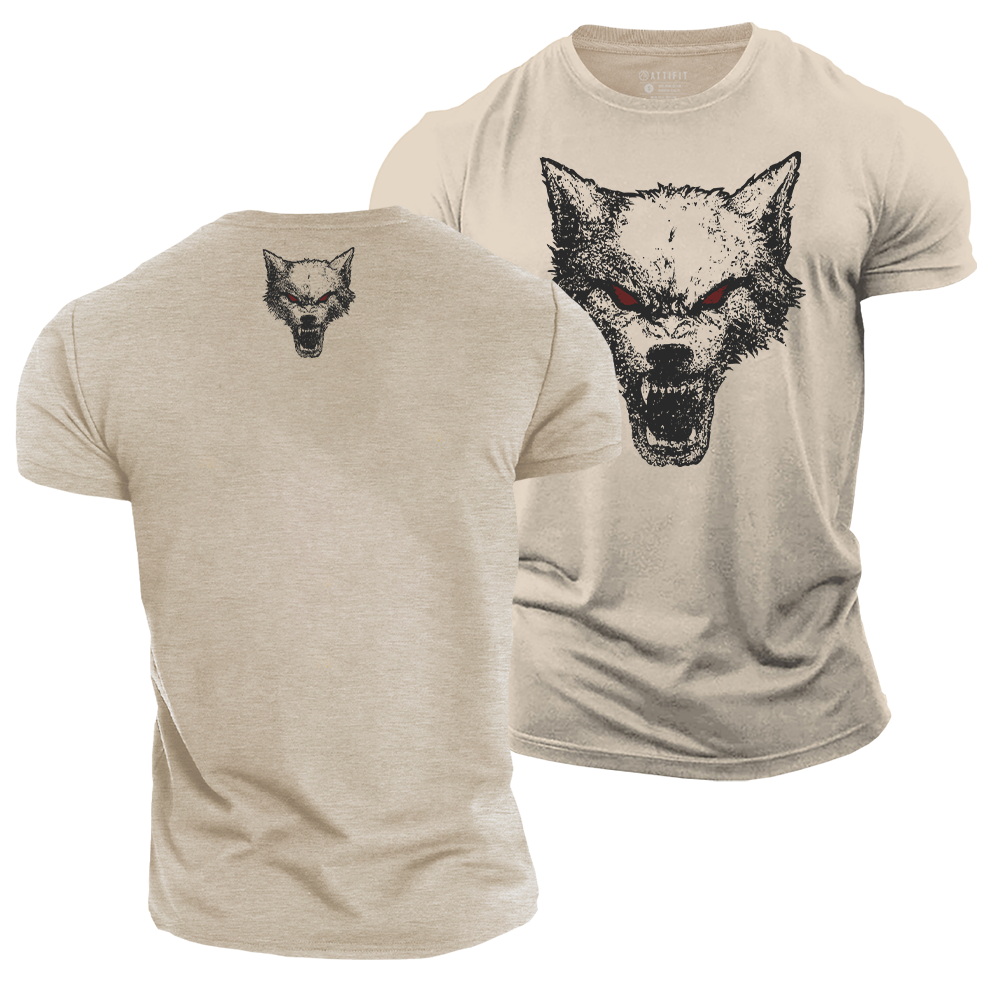 Predator Spirit - Wolf Cotton T-Shirt