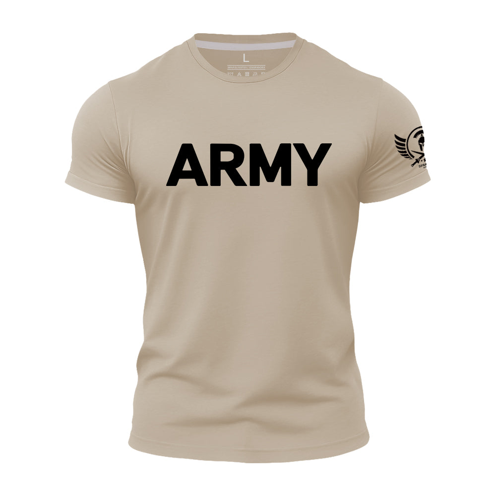 Retro Army Quick-Dry T-Shirt