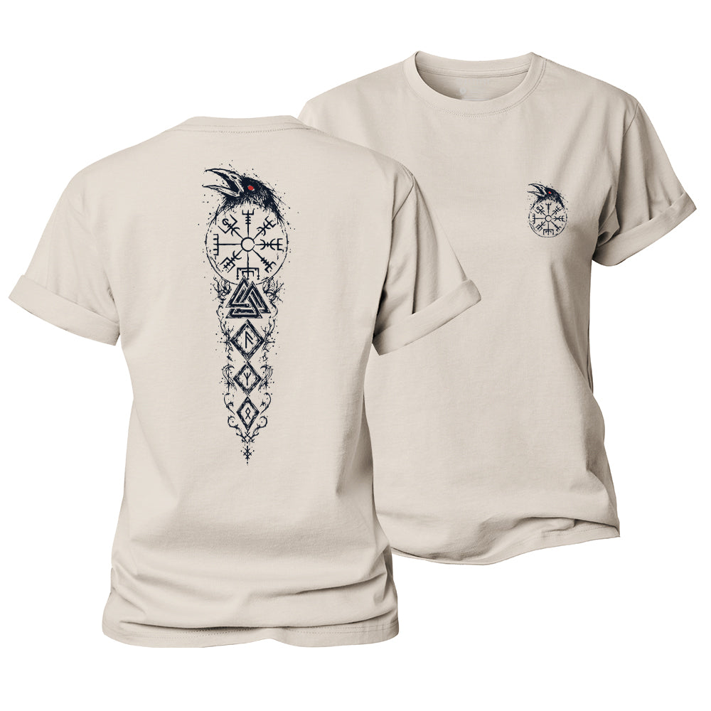 Viking Raven Women's Cotton T-Shirt